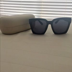 Oversized Sunglasses with case